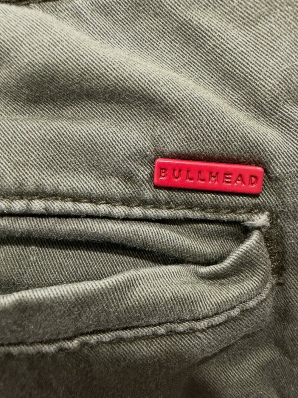 Men's Slim Bullhead Pants Green Olive Size Small - Picture 9 of 11